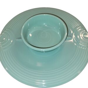 Homer Laughlin SEAMIST SEA MIST HOSTESS SET